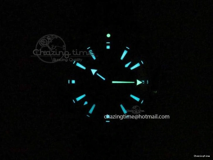 0307 HighPerformance Seamaster Planet Ocean GMT 600M Blue Dial SS On Blue Rubber Strap A 8278